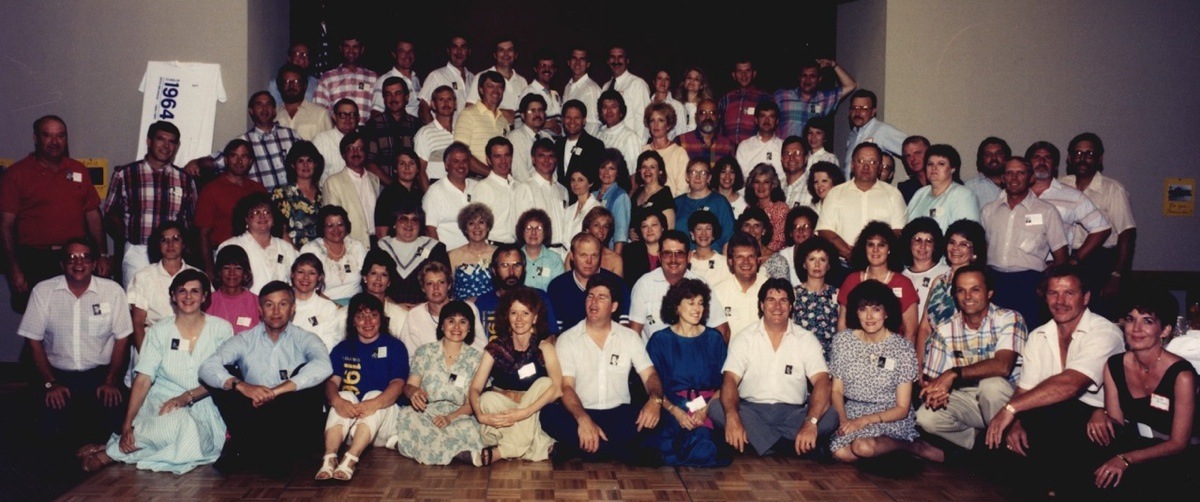 Stillwater (OK) High School Class of 1964 Reunion Photo, 1989